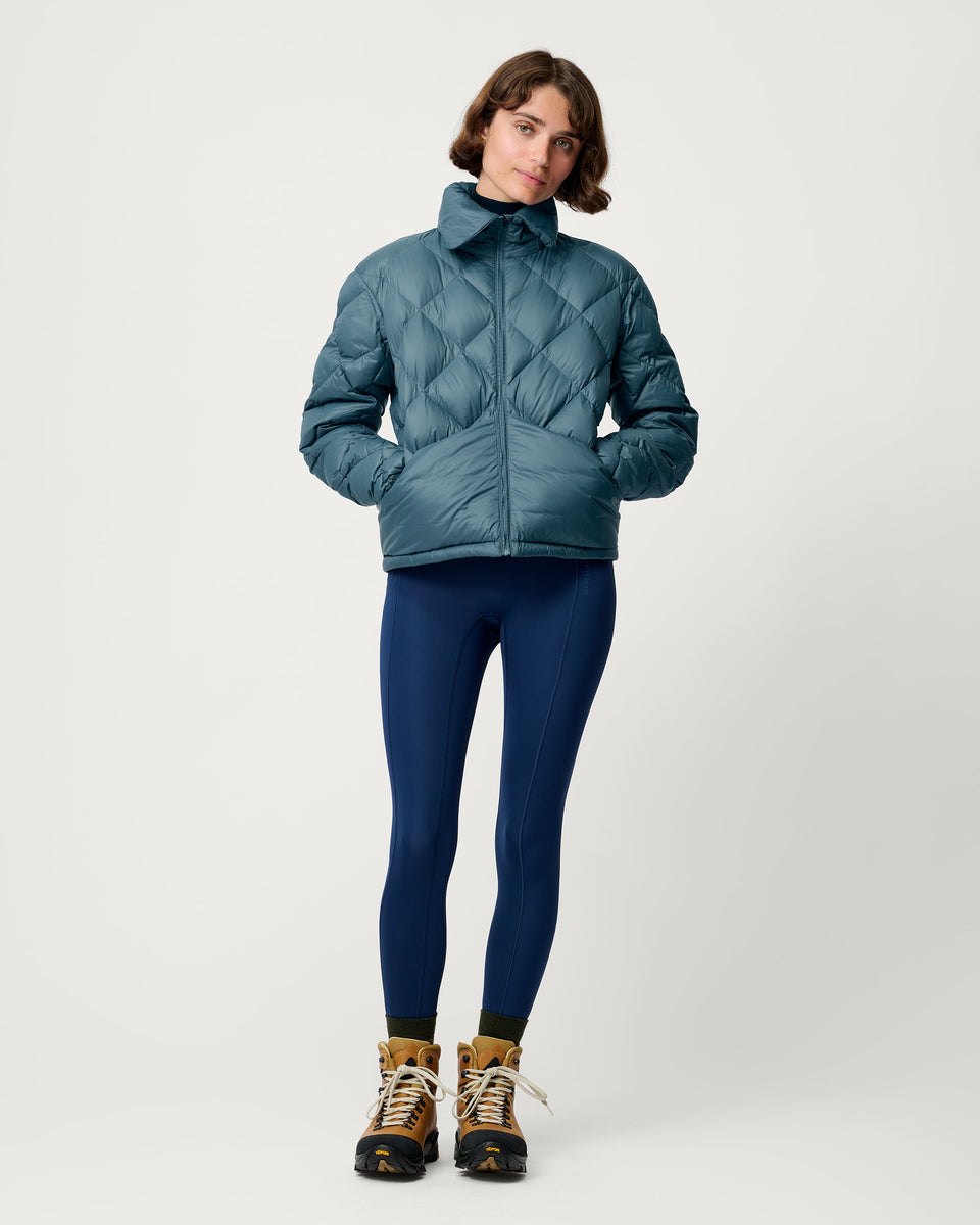 Packable Down Puffer 01 Kyanite - Main Image