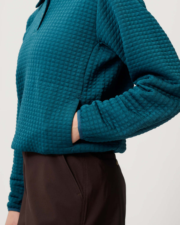 Midlayer 01 - Award-Winning Women’s Fleece Pullover - Orfelia