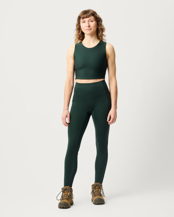 Performance Legging 01 - Fit to Function Hiking Leggings - Conifer