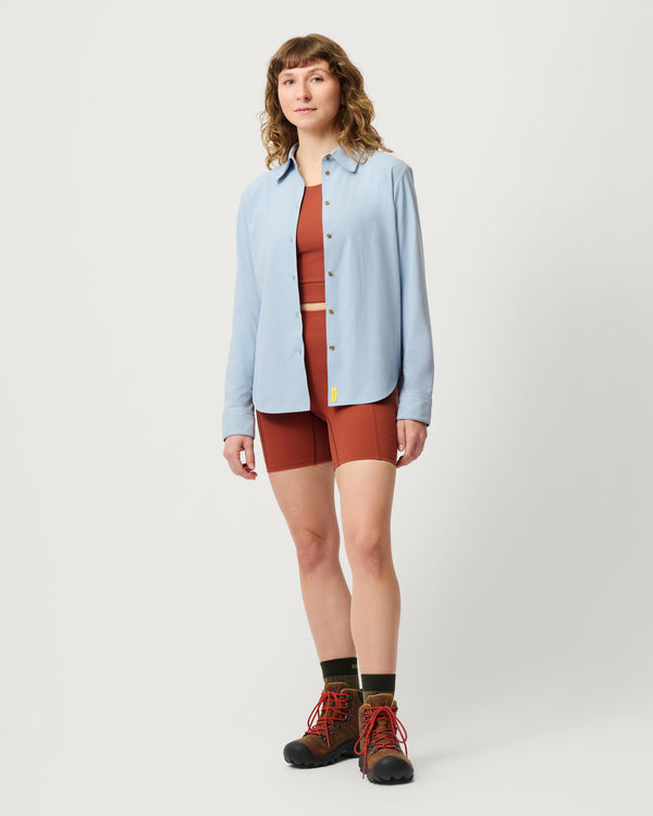 Trail Sun Shirt 02 - The Everyday, Everywhere 50+ UPF Sun Shirt - Bluet