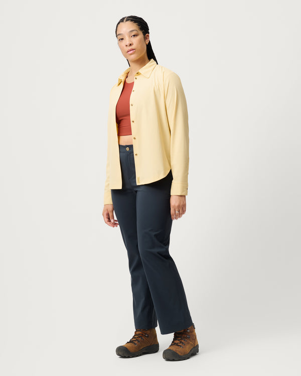Trail Sun Shirt 02 - The Everyday, Everywhere 50+ UPF Sun Shirt - Buckwheat