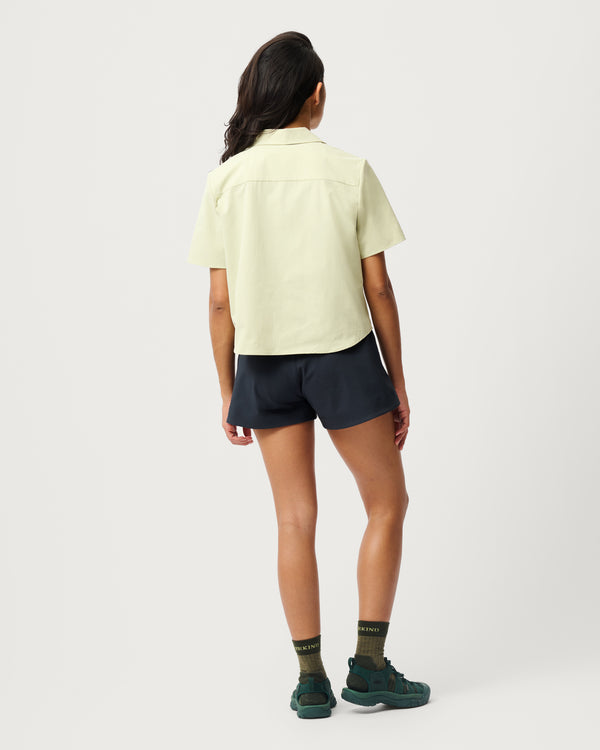 Venture Camp Shirt 01 - The Camp-Collar Shirt Reimagined for Women Hikers - Yucca