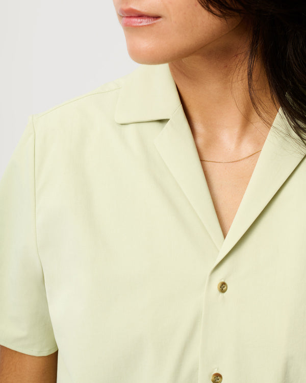Venture Camp Shirt 01 - The Camp-Collar Shirt Reimagined for Women Hikers - Yucca