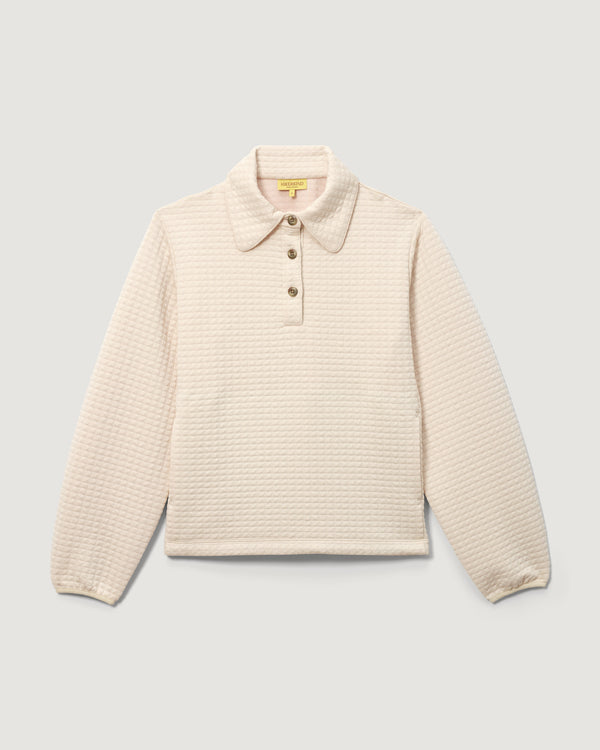 Midlayer 01 - Award-Winning Women’s Fleece Pullover - Birch