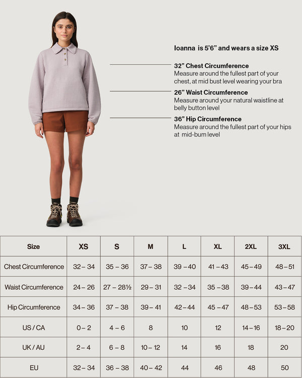 Midlayer 01 - Award-Winning Women’s Fleece Pullover - Pallida