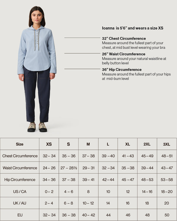 Trail Sun Hoodie 01 - Bluet