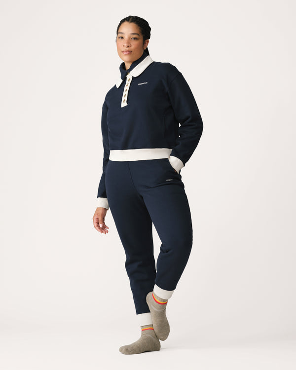 Cotton Jogger 01 - Woad