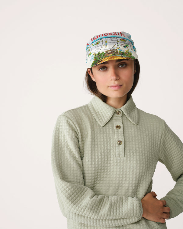 Midlayer 01 - Award-Winning Women’s Fleece Pullover - Lichen