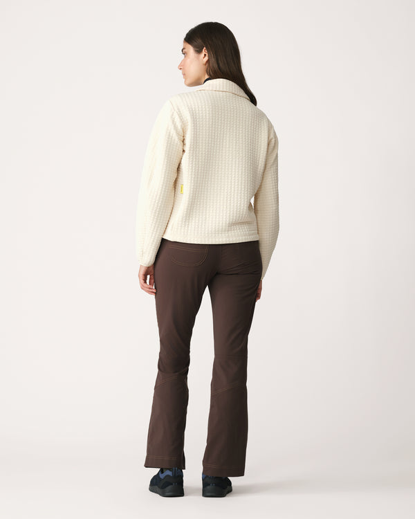 Midlayer 01 - Award-Winning Women’s Fleece Pullover - Birch