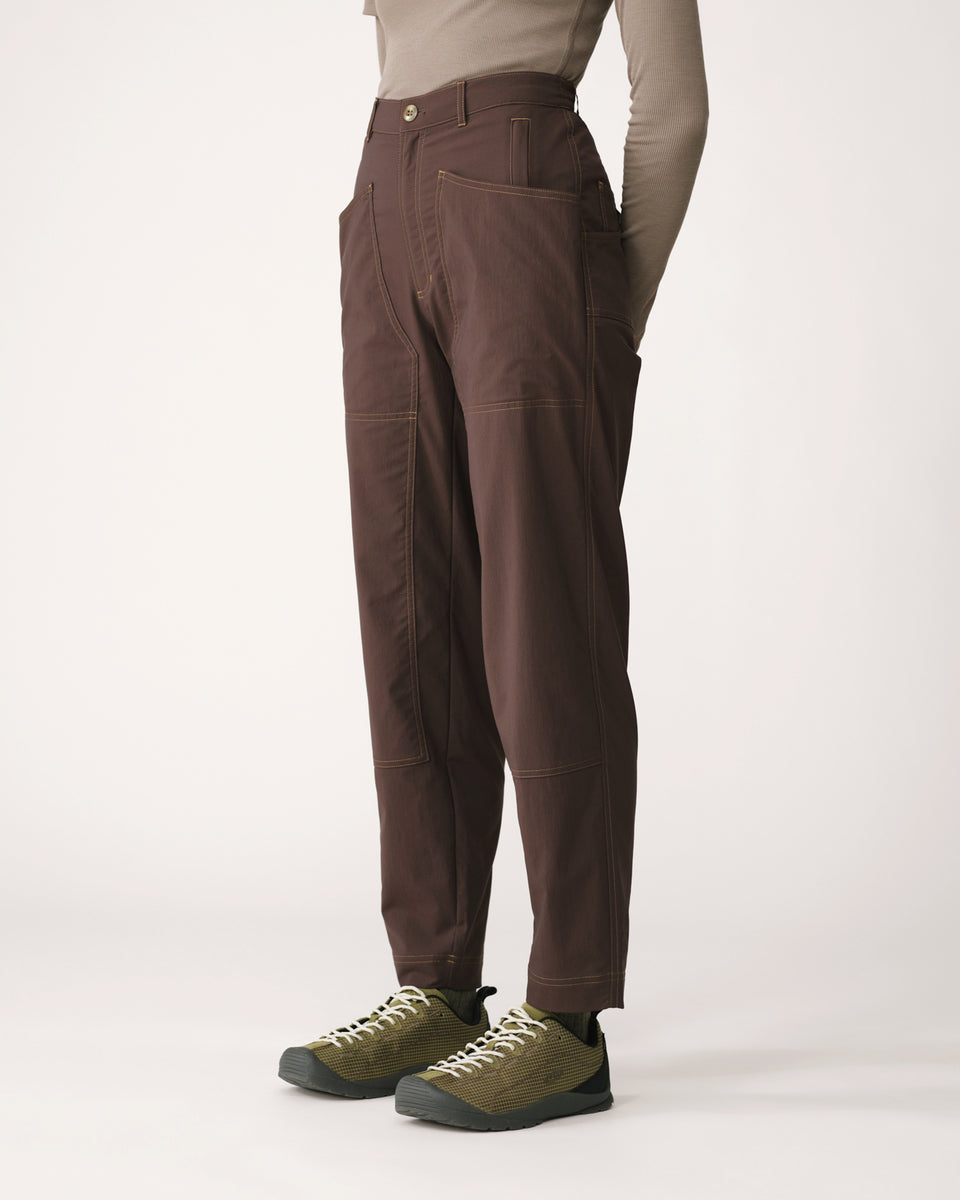 【WONDER WONDER】Trimming Banding Color Matching Nylon Pants WONDER WONDER】Trimming Banding Color Matching Nylon Pants