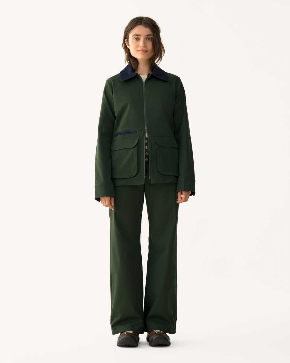 Front Field Jacket - Conifer – Hikerkind
