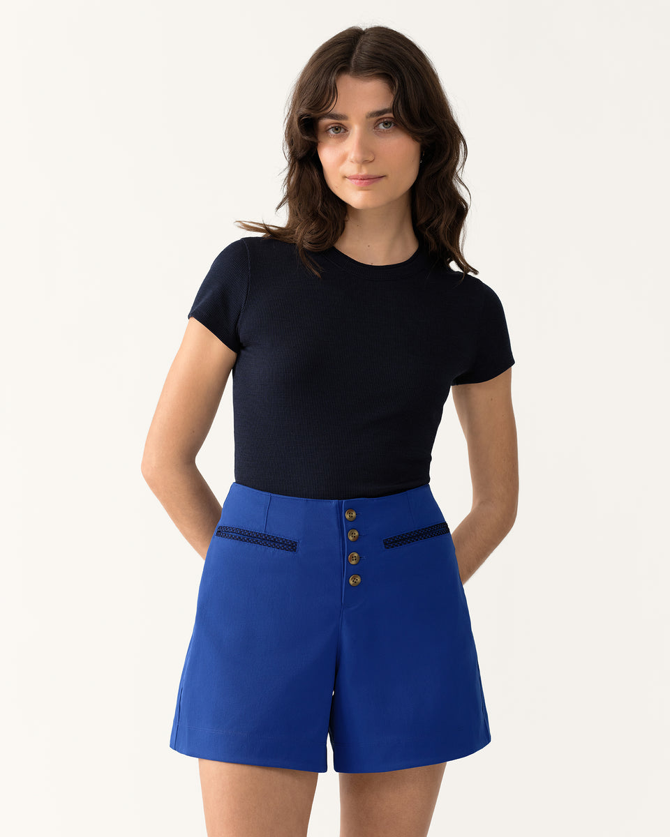 Front Field Shorts - Lazurite – Hikerkind