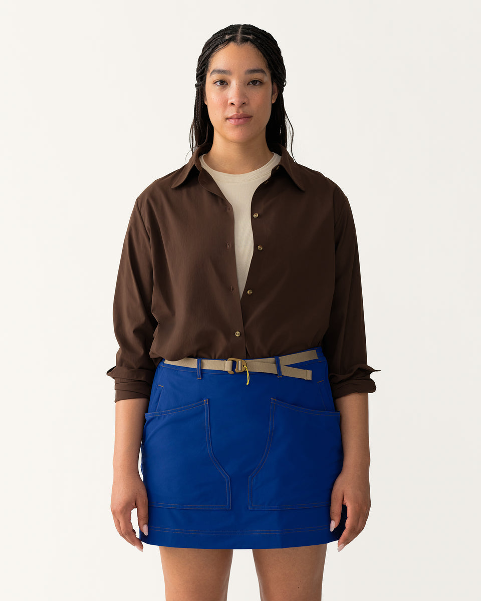 8 Pocket Skort - Lazurite – Hikerkind