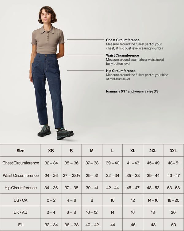 8 Pocket Pants 01 - Women's Lightweight Outdoor Pants - Bathyal