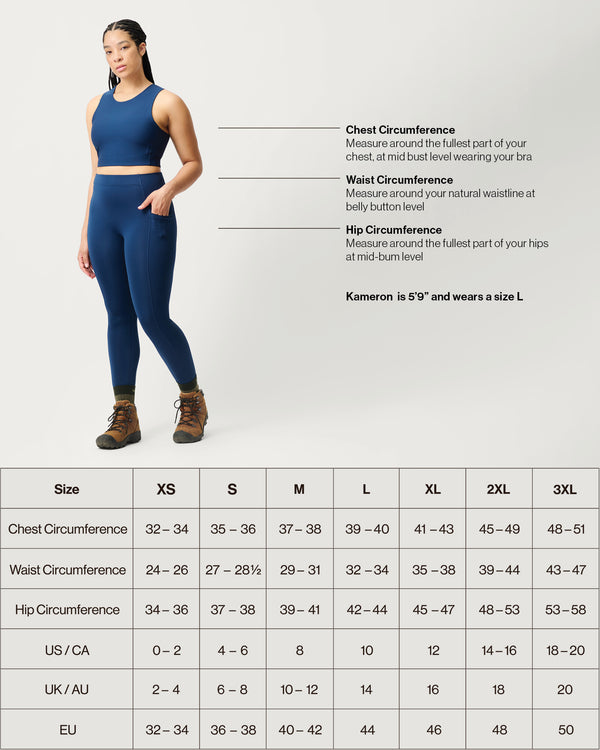 Performance Legging 01 - Fit to Function Hiking Leggings - Thistle