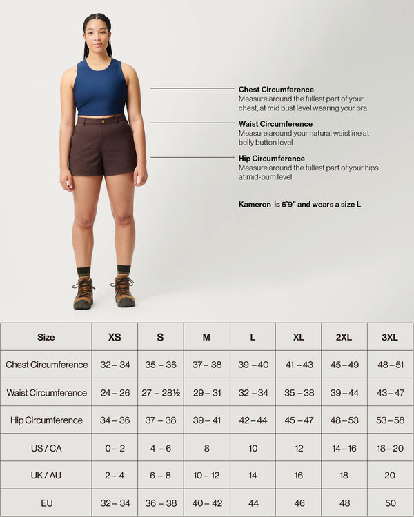 Trail Shorts 02 - Rugged Yet Stylish Women’s Hiking Shorts - Garnet