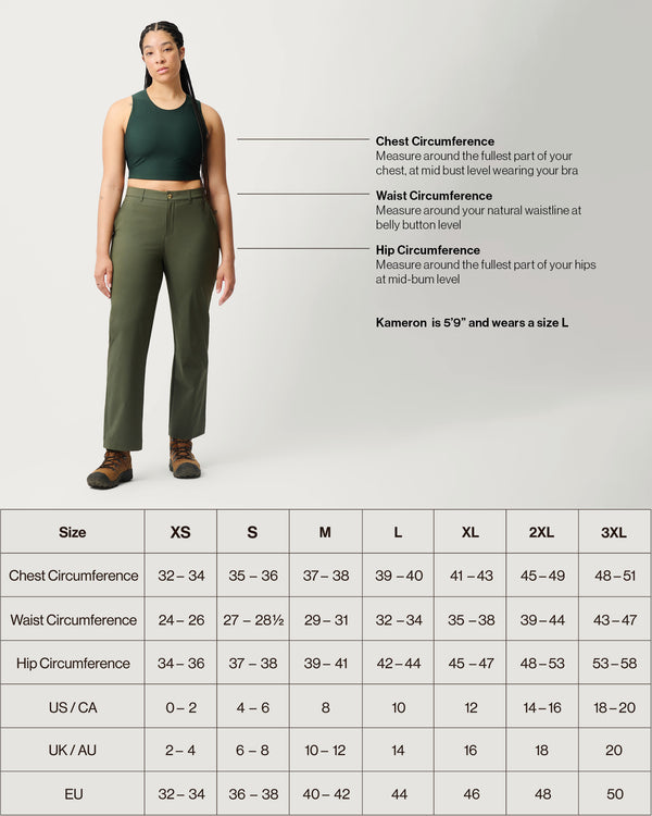 Trail Trousers 02 - High-Performance Women’s Hiking Pants - Olivine