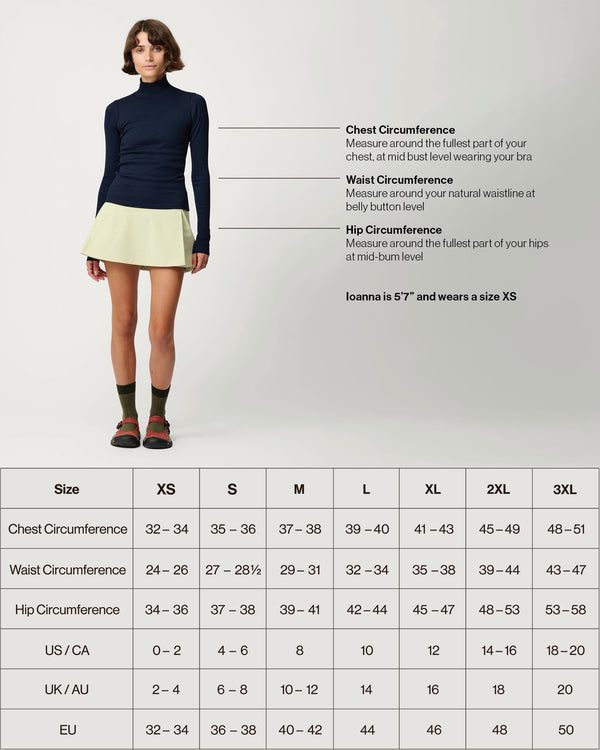 Ribbed Merino Turtleneck 02 - Woad