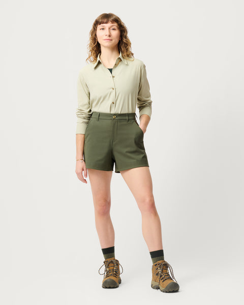 EXODUS/エクソダス/NYLON SAFARI SHORT/サファリショーツ/BROWN