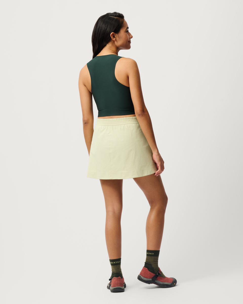 Hikerkind Venture Skort - Fun and Feminine Hiking Skort with Pockets