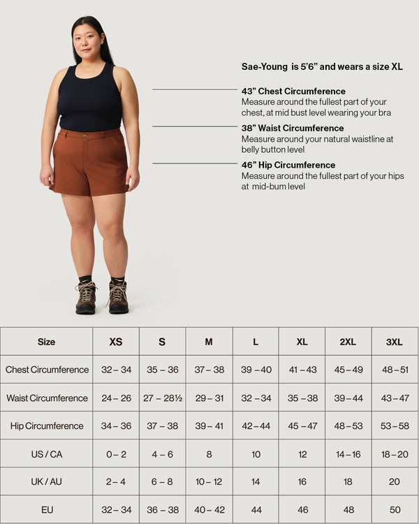 Trail Shorts 02  - High-rise Women’s Hiking Shorts - Ultisol