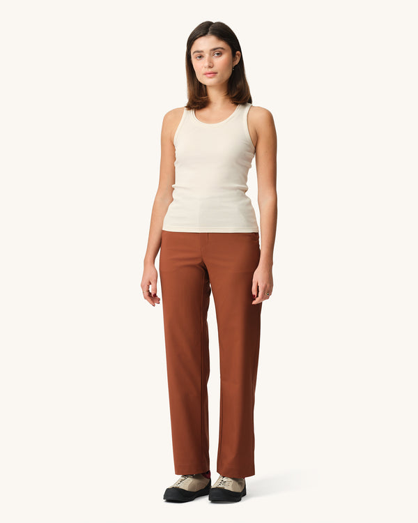 Ribbed Merino Tank 01 - Betula