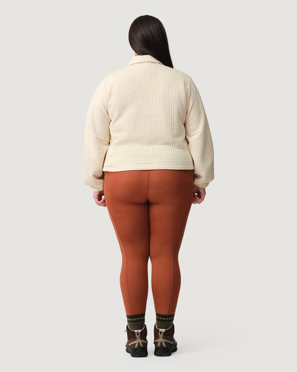 Midlayer 01 - Award-Winning Women’s Fleece Pullover - Birch