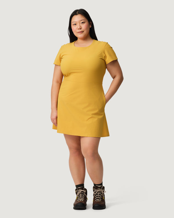 Ultralight Trail Dress 02 - Short Sleeve Exercise Dress - Anther