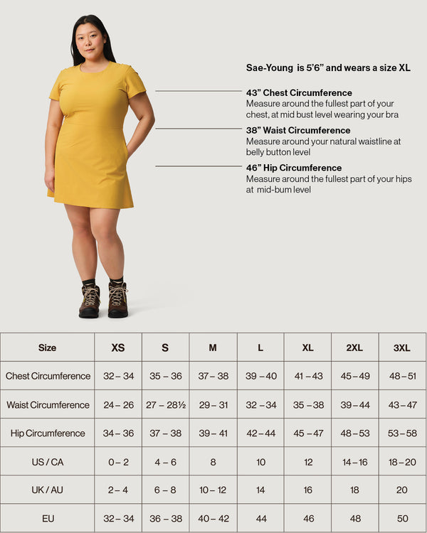 Ultralight Trail Dress 02 - Short Sleeve Exercise Dress - Anther