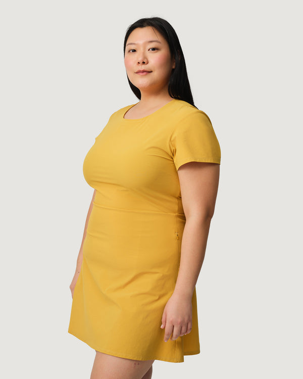 Ultralight Trail Dress 02 - Short Sleeve Exercise Dress - Anther