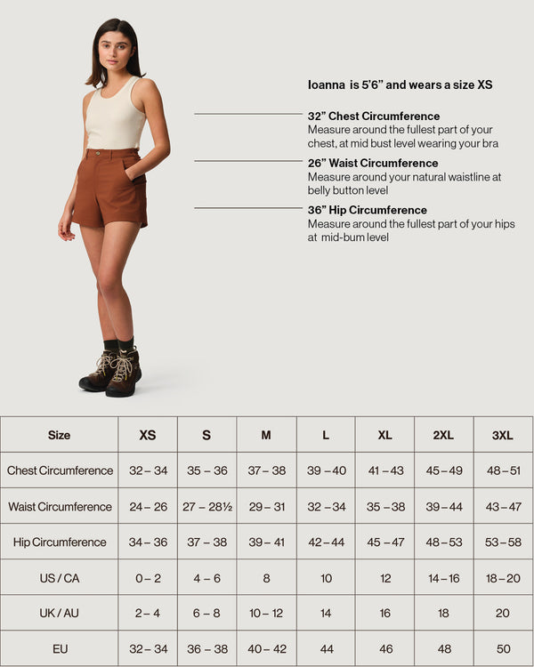 Trail Shorts 02  - High-rise Women’s Hiking Shorts - Ultisol