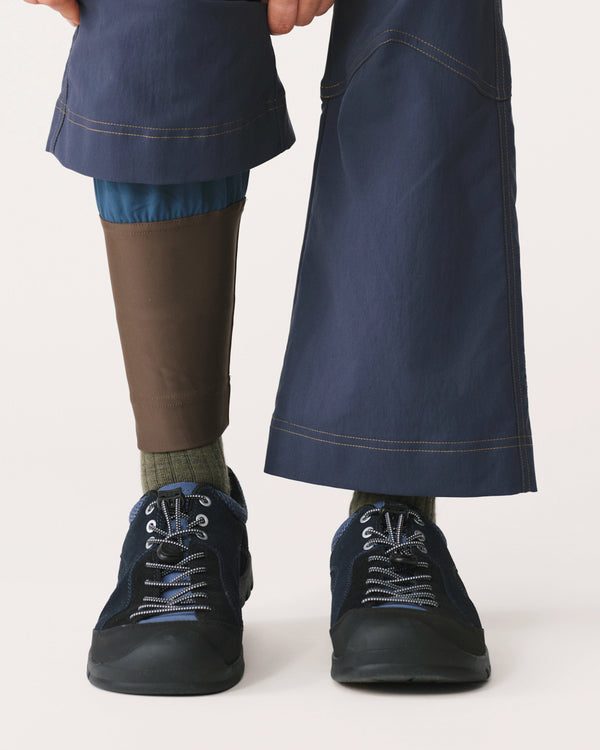 Kick Flare Trousers 01 - Bathyal