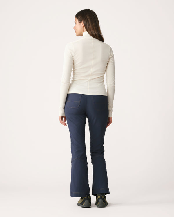 Ribbed Merino Turtleneck 02 - Betula