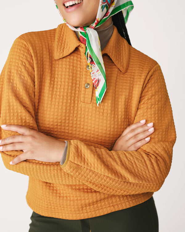 Midlayer 01 - Award-Winning Women’s Fleece Pullover - Alpenglow