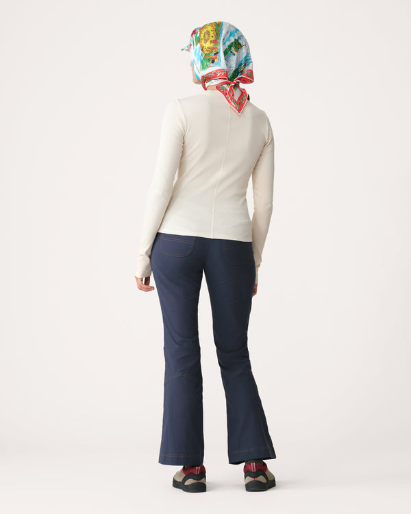 Ribbed Merino Long Sleeve Tee 01 - Betula
