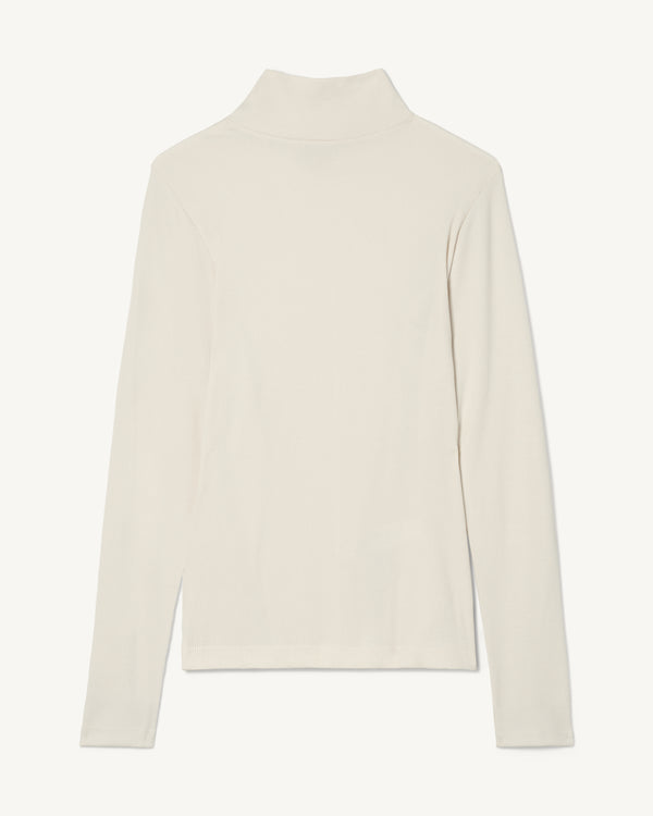 Ribbed Merino Turtleneck - Betula