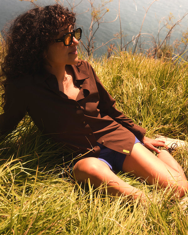 Trail Sun Shirt - The Everyday, Everywhere 50+ UPF Sun Shirt  - Loamy