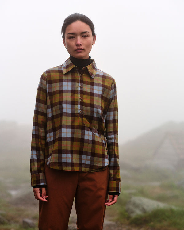 Front Field Flannel Shirt - Highland