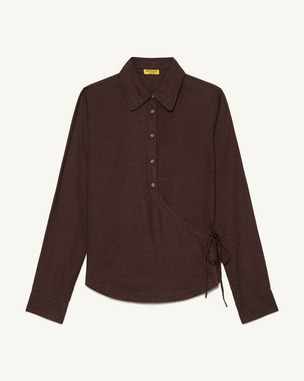 Front Field Flannel Shirt - Loamy