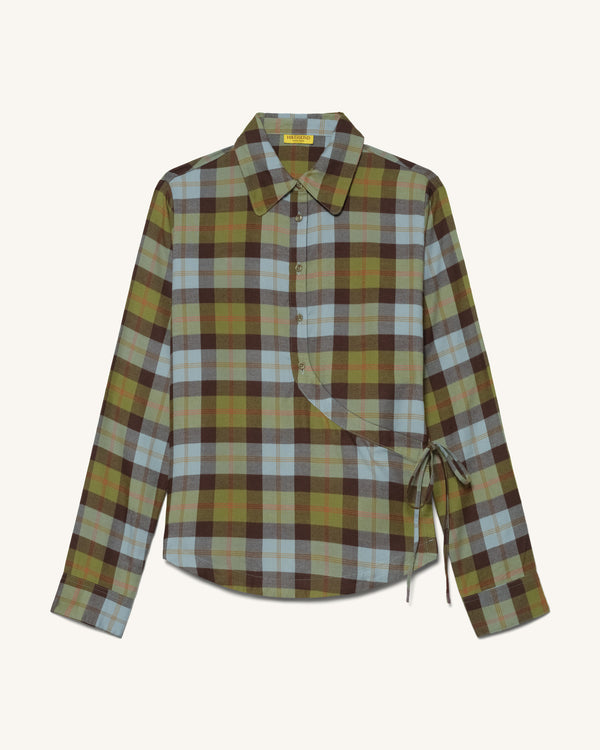 Front Field Flannel Shirt - Highland