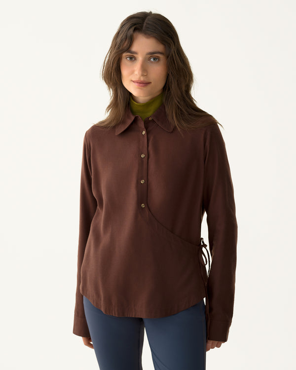 Front Field Flannel Shirt - Loamy