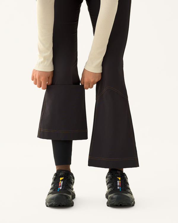 Kick Flare Trousers - Basalt