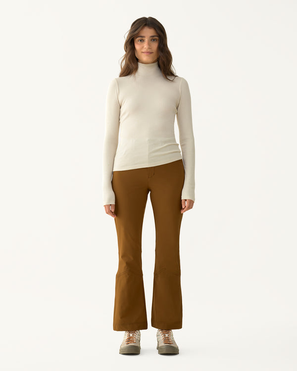 Ribbed Merino Turtleneck - Betula