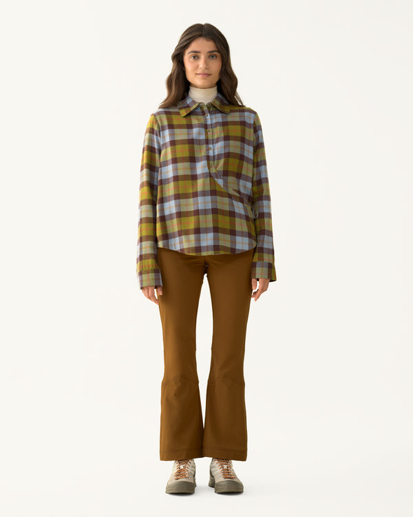 Front Field Flannel Shirt - Highland