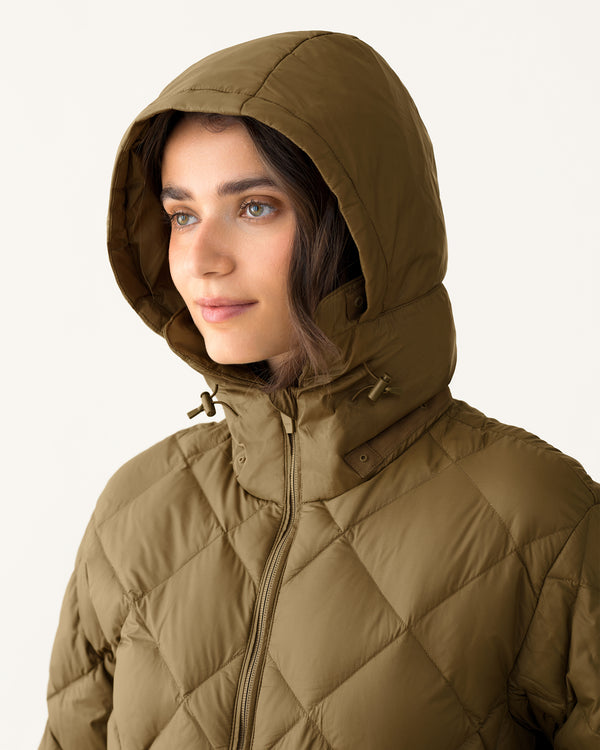 Packable Down Puffer 01  - Dune