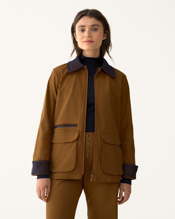 Front Field Jacket  - Madrone