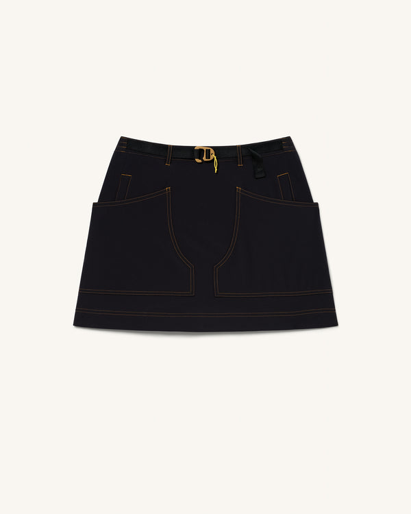 8 Pocket Skort - Basalt
