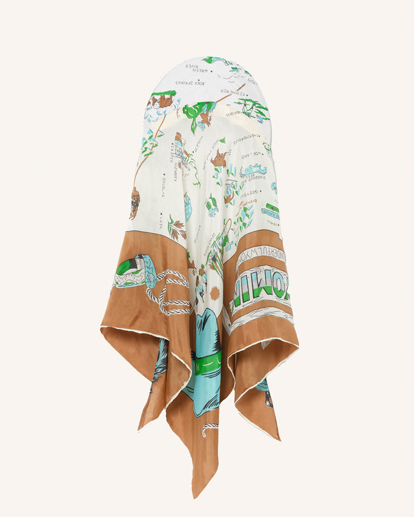 The EDIE - Wyoming Souvenir Sun Hat