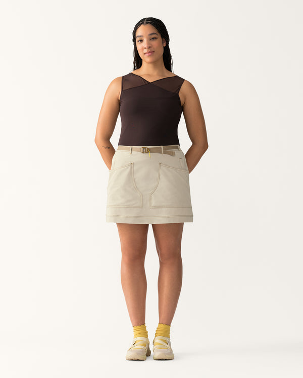 8 Pocket Skort - Dolomite