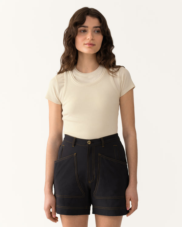 8 Pocket Shorts - Basalt